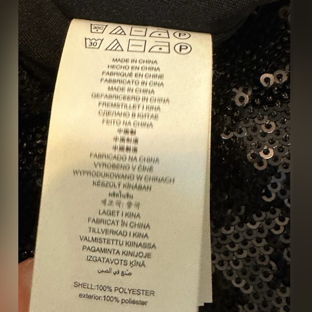 DKNY Mixed-Media Tie-Waist Jumpsuit - Picture 12 of 12